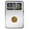 1878 S $2.5 Liberty Head Gold Quarter Eagle Coin NGC MS 61