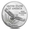 2018 1 oz Platinum American Eagle $100 Coin BU 