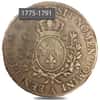 1775-1791 France 1 Ecu Louis XVI Silver Coin Circ (Random Year)