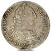1776 MJ Peru 8 Reales Charles III Silver Coin Avg Circ ASW .7858 oz