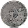 1815-1838 Capped Bust Quarter 25C Silver Coin Fine (Cleaned)