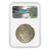 1842 CNB AY Russia 1 Rouble Silver Coin NGC AU 50