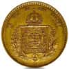 1851-1889 Brazil 20,000 Reis Gold Coin Pedro II Avg Circ (Random Year)