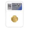1855 Spain Seville 100 Reales Isabel II Gold Coin NGC MS 61