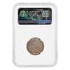 1857 CNB OB Russia 25 Kopeks Silver Coin NGC MS 63