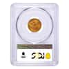 1861 $2.5 Liberty Head Quarter Eagle Gold Coin New Reverse PCGS MS 64