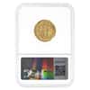 1863 British Gold Sovereign Victoria Young Head No Die Number NGC MS 62