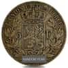 1865-1876 Belgium 5 Francs Silver Coin Avg Circ ASW .7234 oz (Random Year)