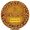1865-1888 Canada Newfoundland $2 Gold Coin Avg Circ Random Year