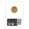 1874-A France 20 Francs Lucky Angel Gold Coin NGC MS 62 Mint Error Obverse Die Break