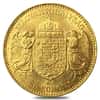 1892-1915 Hungary Gold 20 Korona Avg Circ (Random)