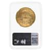 1907 $20 Liberty Head Double Eagle Gold Coin NGC MS 62 Mint Error (Obverse Lamination)
