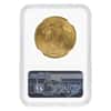 1908 $20 Gold Saint Gaudens Double Eagle No Motto Coin NGC MS 65+