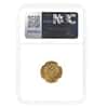 1909 EB Russia 5 Roubles Nicholas II Gold Coin NGC MS 65 Mint Error Obverse Lamination