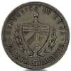 1915-1949 Silver 20 Centavos Star Circulated ASW 0.1447 oz
