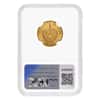 1916 5 Pesos Jose Marti Gold Coin NGC AU 58