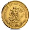 1918 Mexico 20 Pesos Gold Coin AU/BU