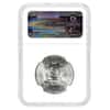 1921 AT Russia USSR 1 Rouble Silver Coin NGC MS 65