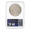 1921 Morgan Silver Dollar $1 NGC MS 62 Mint Error Curved Clip