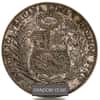 1923-1935 Peru 1 Sol Silver Coin Avg Circ ASW .4019 oz (Random Year)