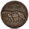 1927 Founder of Vermont Half Dollar 90% Silver Commem Avg Circ