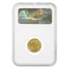 1943 (SH 1322) 1/2 Pahlavi Gold Coin NGC MS 65