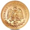 1947 Mexico 50 Pesos Gold Coin New Dies Restrike BU