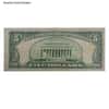 1953 $5 Bill Legal Tender Currency Note Red Seal Avg Circ
