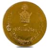 1967 (SH 1346) Mohammad Reza Pahlavi Coronation Gold Medal AGW 1.01 oz (Scruffy)