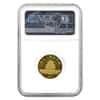 1982 1/4 oz Chinese Gold Panda NGC MS 61
