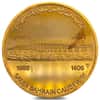 1986 (AH 1406) Bahrain 0.917 oz King Fahd Causeway Proof Gold Medal (Scruffy)