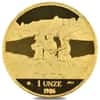 1986 Switzerland 1 oz Unze Helvetia Eternal Pact Gold Round
