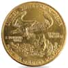 1987 1/2 oz $25 Gold American Eagle Abrasions
