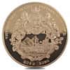 1989 1.4 oz The Royal Visit to Hong Kong Proof Gold Medal (w/Box & COA)