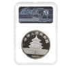 1990 1 oz Chinese Silver Panda 10 Yuan Small Date NGC MS 68