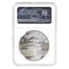 1991 1 oz Chinese Silver Panda 10 Yuan Large Date NGC MS 68