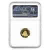 1998 1/10 oz Chinese Gold Panda 10 Yuan Small Date NGC MS 69