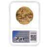 1998 1 oz $50 Gold American Eagle NGC MS 69 Mint Error (Obv Struck Thru)
