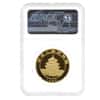 1999 1 oz Chinese Gold Panda 100 Yuan Large Date Plain 1 NGC MS 69