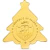 1/2 gram Gold Christmas Tree Coin Palau .9999 Fine