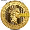 1/4 oz St. Helena Gold Sovereign Coin BU (Random Year)