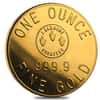 1 oz Swiss Bank Corporation .9999 Gold Round