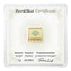 1 Gram Geiger Original Square Gold Bar (in Assay)