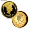 1 oz Australian Proof Gold Kangaroo / Nugget Coin .9999 Fine (Random Year)