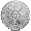 1 oz Aztec Yin Yang Silver Round .999 Fine