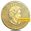 1 oz Canadian Gold Maple Leaf $200 Coin .99999 Fine BU (Random Year)
