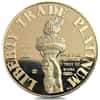 1 oz Engelhard MTB Liberty Trade Platinum Round .9995 Fine