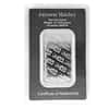 1 oz Johnson Matthey (JM) Platinum Bar .9995 Fine (In Assay)