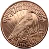 Tube of 20 - 1 oz Peace Dollar Copper Round .999 Fine