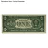 $1 Silver Certificate Currency Note Avg Circ (Random Year)